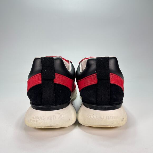 Louis Vuitton Fastlane Sneaker Red Black Luxury Designer Shoes Men\'s Size 8.5 main image 12